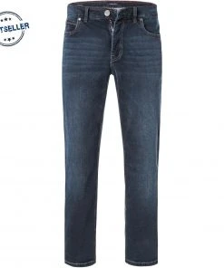 GARDEUR Modern Fit Superflex BATU-2/71001/169 Jeans, Baumwoll-Stretch, Tintenblau
