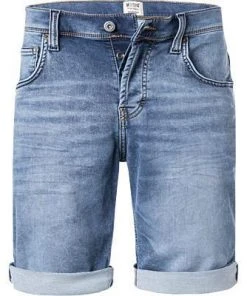 MUSTANG Shorts 1007754/5000/313 Jeansshorts Chicago, Regular Fit, Baumwoll-Stretch, Hellblau