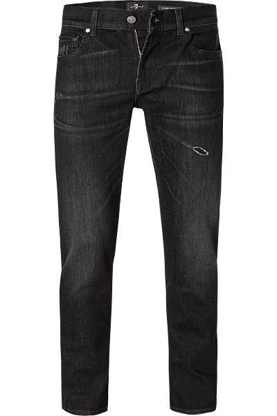 7 for all mankind Jeans Slimmy schwarz JSMXR730FR Baumwoll-Stretch 1 7 for all mankind Jeans Slimmy schwarz JSMXR730FR Baumwoll-Stretch