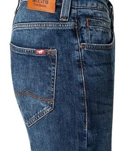 MUSTANG Jeans 1007952/5000/782 Jeans Oregon Boot, Slim Fit, Baumwoll-Stretch, Blau -Biam Jeans Verkäufe 328460 norm3