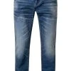 G-STAR Jeans 3 Straight 51002-A088/A888 Jeans 3301, Straight Fit, Baumwoll-Stretch, Dunkelblau, Blau
