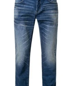 G-STAR Jeans 3 Straight 51002-A088/A888 Jeans 3301, Straight Fit, Baumwoll-Stretch, Dunkelblau, Blau