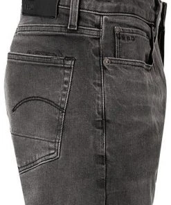 G-STAR Jeans 3 Slim 51001-B479/A800 Jeans 3301, Slim Fit, Baumwoll-Stretch, Anthrazit -Biam Jeans Verkäufe 329599 norm3