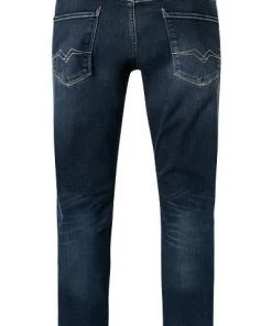 Replay Jeans Anbass M914Y. 000.661 04D/007 Slim Fit, Baumwoll-Stretch 11,5 oz, Indigo, Dunkelblau -Biam Jeans Verkäufe 334110 norm2