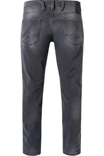 Replay Jeans Anbass M914Y .000.661 03G/010 Slim Fit, Baumwoll-Stretch, Dunkelgrau, Stahlgrau 3 Replay Jeans Anbass M914Y .000.661 03G/010 Slim Fit, Baumwoll-Stretch, Dunkelgrau, Stahlgrau – Bild 3
