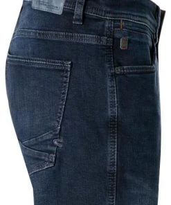 camel active Jeans 488515/9554/46 Slim Fit, Baumwolle T400®, Dunkelblau -Biam Jeans Verkäufe 334577 norm3