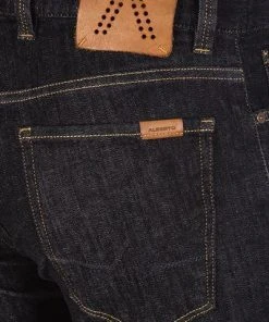 Alberto Regular Fit Pipe 66771895/899 Jeans Pipe, Baumwolle T400® 11oz, Nachtblau, Dunkelblau -Biam Jeans Verkäufe 334982 norm6