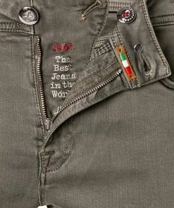 tramarossa 21UB52407/LEONARDO SLIM/G125/0299/M01 Jeans Leonardo, Slim Fit, Baumwoll-Stretch, Khaki -Biam Jeans Verkäufe 335313 norm3