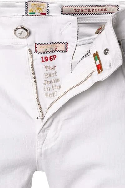 tramarossa 21UB52407/LEONARDO SLIM/G125/0001/M01 Jeans Leonardo, Slim Fit, Baumwoll-Stretch, Weiß 3 tramarossa 21UB52407/LEONARDO SLIM/G125/0001/M01 Jeans Leonardo, Slim Fit, Baumwoll-Stretch, Weiß – Bild 3