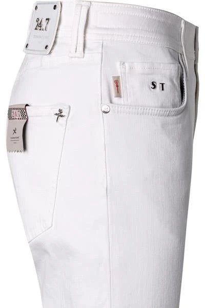 tramarossa 21UB52407/LEONARDO SLIM/G125/0001/M01 Jeans Leonardo, Slim Fit, Baumwoll-Stretch, Weiß 4 tramarossa 21UB52407/LEONARDO SLIM/G125/0001/M01 Jeans Leonardo, Slim Fit, Baumwoll-Stretch, Weiß – Bild 4