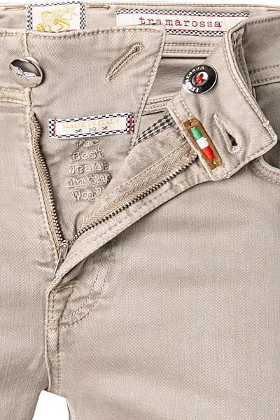 tramarossa 21UB52407/LEONARDO SLIM/G125/0253/M01 Jeans Leonardo, Slim Fit, Baumwoll-Stretch, Sand 3 tramarossa 21UB52407/LEONARDO SLIM/G125/0253/M01 Jeans Leonardo, Slim Fit, Baumwoll-Stretch, Sand – Bild 3