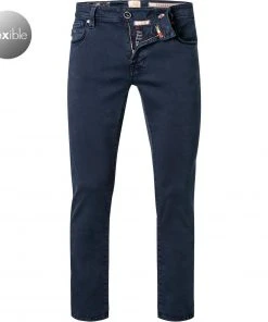 tramarossa 21UB52407/LEONARDO SLIM/G125/0550/M01 Jeans Leonardo, Slim Fit, Baumwoll-Stretch, Navy