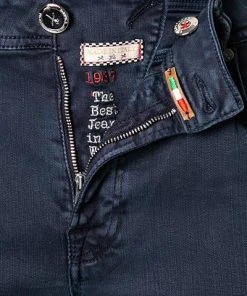 tramarossa 21UB52407/LEONARDO SLIM/G125/0550/M01 Jeans Leonardo, Slim Fit, Baumwoll-Stretch, Navy -Biam Jeans Verkäufe 335347 norm3