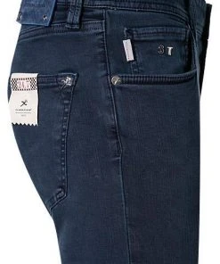 tramarossa 21UB52407/LEONARDO SLIM/G125/0550/M01 Jeans Leonardo, Slim Fit, Baumwoll-Stretch, Navy -Biam Jeans Verkäufe 335347 norm4