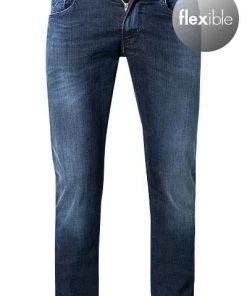 Replay Jeans Anbass M914.000.661 E05/007 Slim Fit, Baumwoll-Stretch, Dunkelblau