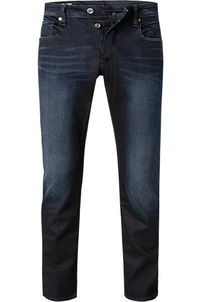 G-STAR Jeans 3 Slim 51001-5245/89 Jeans 3301, Slim Fit, Baumwoll-Stretch, Dunkelblau, Nachtblau 1 G-STAR Jeans 3 Slim 51001-5245/89 Jeans 3301, Slim Fit, Baumwoll-Stretch, Dunkelblau, Nachtblau