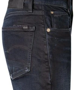 G-STAR Jeans 3 Slim 51001-5245/89 Jeans 3301, Slim Fit, Baumwoll-Stretch, Dunkelblau, Nachtblau 6 G-STAR Jeans 3 Slim 51001-5245/89 Jeans 3301, Slim Fit, Baumwoll-Stretch, Dunkelblau, Nachtblau -Biam Jeans Verkäufe 335498 norm3