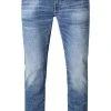 G-STAR Jeans 3 Slim 51001-B631/A817 Jeans 3301, Slim Fit, Baumwoll-Stretch, Mittelblau, Blau