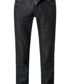 Wrangler Jeans Greensboro dark rinse W15QP690A Regular Straight, Baumwoll-Stretch, Dunkelblau