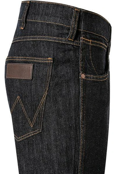 Wrangler Jeans Greensboro dark rinse W15QP690A Regular Straight, Baumwoll-Stretch, Dunkelblau 3 Wrangler Jeans Greensboro dark rinse W15QP690A Regular Straight, Baumwoll-Stretch, Dunkelblau – Bild 3