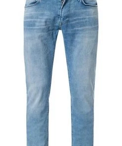 Pepe Jeans Stanley PM201705NA3/000 Taper Fit, Baumwoll-Stretch, Hellblau