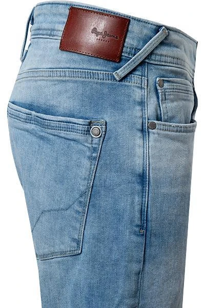 Pepe Jeans Stanley PM201705NA3/000 Taper Fit, Baumwoll-Stretch, Hellblau 3 Pepe Jeans Stanley PM201705NA3/000 Taper Fit, Baumwoll-Stretch, Hellblau – Bild 3