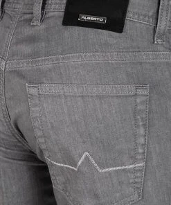 Alberto Regular Fit Pipe-PBJ DS 68671960/960 Jeans Pipe, Regular Slim Fit, Baumwoll-Stretch 9oz, Grau -Biam Jeans Verkäufe 338526 norm6