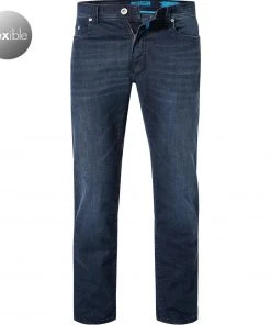 Pierre Cardin Jeans Lyon 03451/000/08885/42 Tapered Fit, Baumwoll-Stretch Futureflex, Navy, Indigo