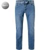 Pierre Cardin Jeans Lyon 03451/000/08885/45 Tapered Fit, Baumwoll-Stretch Futureflex, Hellblau, Blau