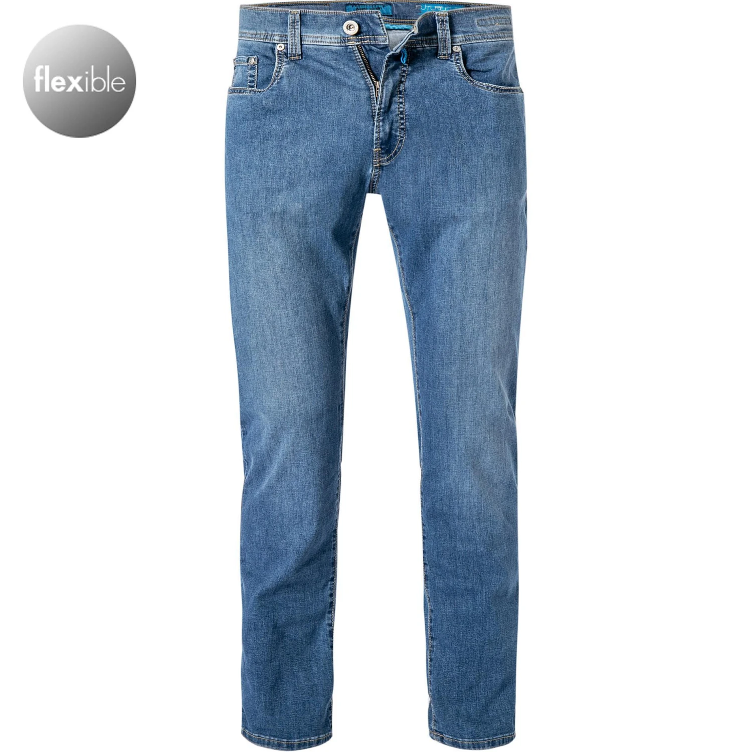 Pierre Cardin Jeans Lyon 03451/000/08885/45 Tapered Fit, Baumwoll-Stretch Futureflex, Hellblau, Blau 1 Pierre Cardin Jeans Lyon 03451/000/08885/45 Tapered Fit, Baumwoll-Stretch Futureflex, Hellblau, Blau