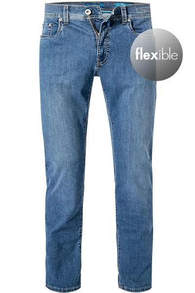 Pierre Cardin Jeans Lyon 03451/000/08885/45 Tapered Fit, Baumwoll-Stretch Futureflex, Hellblau, Blau 2 Pierre Cardin Jeans Lyon 03451/000/08885/45 Tapered Fit, Baumwoll-Stretch Futureflex, Hellblau, Blau – Bild 2