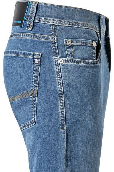 Pierre Cardin Jeans Lyon 03451/000/08885/45 Tapered Fit, Baumwoll-Stretch Futureflex, Hellblau, Blau 4 Pierre Cardin Jeans Lyon 03451/000/08885/45 Tapered Fit, Baumwoll-Stretch Futureflex, Hellblau, Blau – Bild 4