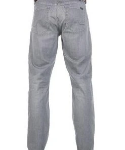 Alberto Modern Fit Stone DS Denim 50171987/970 Jeans Stone, Baumwoll-Stretch 10oz, Grau -Biam Jeans Verkäufe 340034 norm3