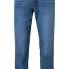 Wrangler Jeans Texas Slim W12ST112E Slim Fit, Baumwoll-Stretch, Jeansblau