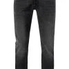 Lee Luke moto grey L719IZHG Jeans Luke, Slim Tapered Fit, Baumwoll-Stretch 12,8oz, Anthrazit