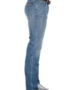 Alberto Regular Fit Pipe DS 64571978/860 Jeans Pipe, Baumwolle T400® 9oz, Blau -Biam Jeans Verkäufe 342360 norm2