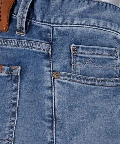 Alberto Regular Fit Pipe DS 64571978/860 Jeans Pipe, Baumwolle T400® 9oz, Blau -Biam Jeans Verkäufe 342360 norm5