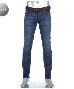 Alberto Regular Fit Pipe DS 64571978/890 Jeans Pipe, Baumwolle T400® 9oz, Dunkelblau