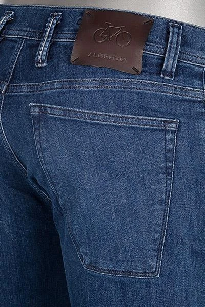 Alberto Bike Slim Fit Speed D Eco 67582980/880 Jeans Bike, Bio Baumwoll-Stretch 11oz, Blau 7 Alberto Bike Slim Fit Speed D Eco 67582980/880 Jeans Bike, Bio Baumwoll-Stretch 11oz, Blau – Bild 7