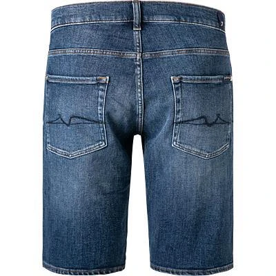 7 for all mankind Regular Shorts blau JSZ2A500HM Jeansshorts, Regular Fit, Baumwoll-Stretch 2 7 for all mankind Regular Shorts blau JSZ2A500HM Jeansshorts, Regular Fit, Baumwoll-Stretch – Bild 2