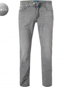 Pierre Cardin Jeans Lyon 03451/000/08885/81 Tapered Fit, Baumwoll-Stretch Futureflex, Hellgrau , Hellgrau