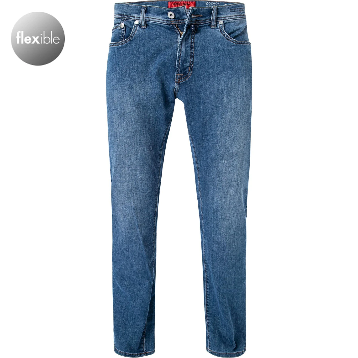 Pierre Cardin Jeans Lyon 30915/000/07701/07 Modern Fit, Baumwoll-Stretch, Mittelblau 1 Pierre Cardin Jeans Lyon 30915/000/07701/07 Modern Fit, Baumwoll-Stretch, Mittelblau