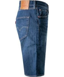 Levi's® 501 Original Shorts roastbeef 36512/0092 Jeansshorts 501, Baumwoll-Stretch, Blau -Biam Jeans Verkäufe 347585 norm3