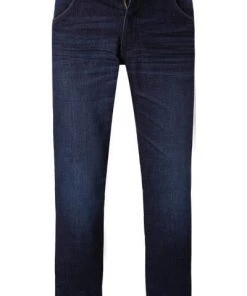 Wrangler Jeans Greensboro dark fever W15QQ8G Regular Straight, Baumwoll-Stretch, Blau
