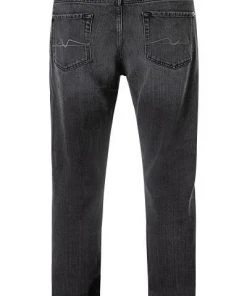 7 for all mankind Jeans Slimmy grey JSMXB180WB Slim Fit, Mikrofaser, Dunkelgrau -Biam Jeans Verkäufe 350961 norm2