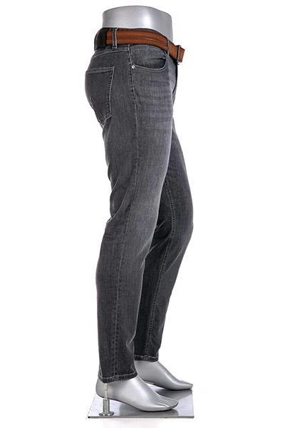 Alberto Tapered Fit Robin DS Coloured 61871287/990 Jeans Robin, Baumwoll-Stretch 11oz, Dunkelgrau 2 Alberto Tapered Fit Robin DS Coloured 61871287/990 Jeans Robin, Baumwoll-Stretch 11oz, Dunkelgrau – Bild 2