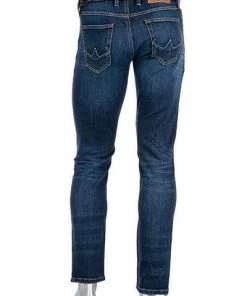 Alberto Tapered Fit Slipe Vintage 68371270/890 Jeans Slipe, Baumwoll-Stretch 13oz, Navy -Biam Jeans Verkäufe 352637 norm3