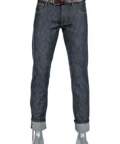 Alberto Tapered Fit Slipe Japan Denim 69471268/899 Jeans Slipe, Baumwoll-Stretch 11oz, Marineblau, Marine