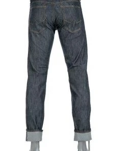 Alberto Tapered Fit Slipe Japan Denim 69471268/899 Jeans Slipe, Baumwoll-Stretch 11oz, Marineblau, Marine -Biam Jeans Verkäufe 352646 norm3