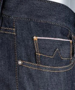 Alberto Tapered Fit Slipe Japan Denim 69471268/899 Jeans Slipe, Baumwoll-Stretch 11oz, Marineblau, Marine -Biam Jeans Verkäufe 352646 norm5